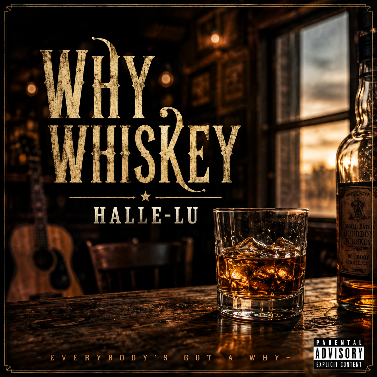 Why Whiskey by Halle-Lu cover artwork